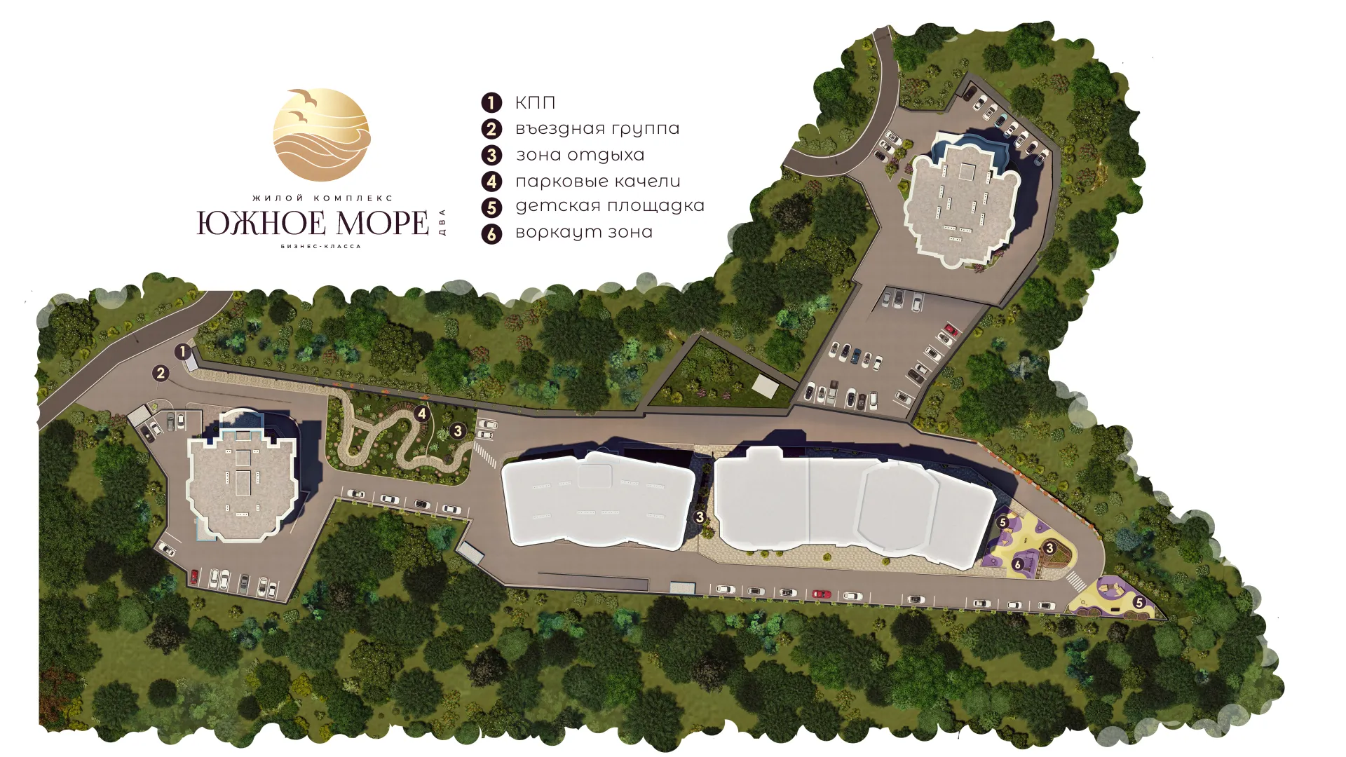 Карта застройки